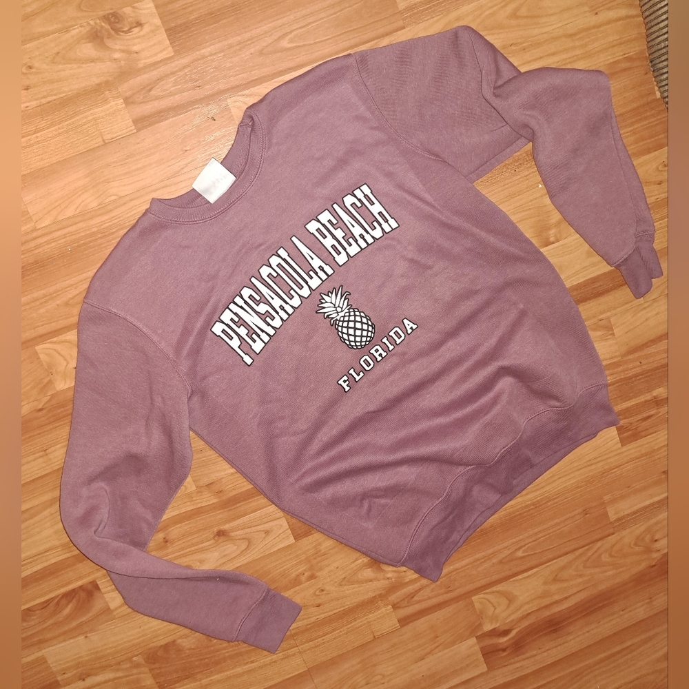 Pensacola Beach Medium Pink Sweatshirt